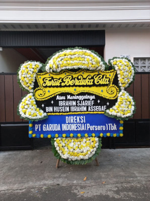Papan Bunga Duka di Girian Bawah